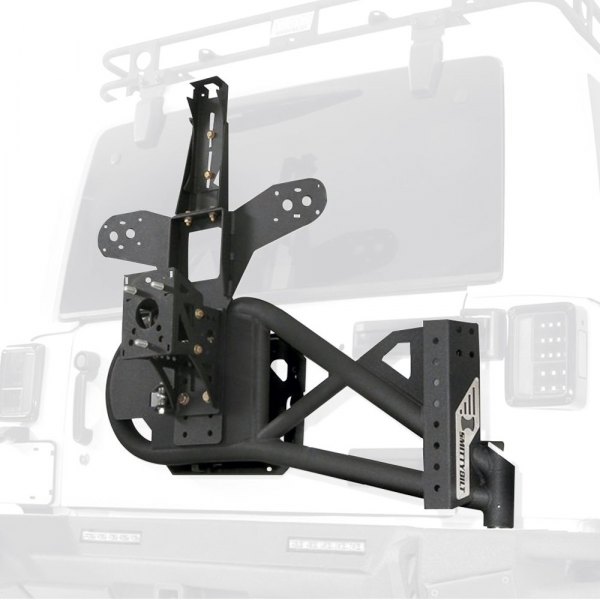 Smittybilt® - XRC/SRC Gen2 Black Bolt-On Tire Carrier