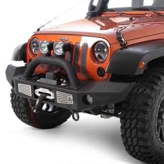 2014 Jeep Wrangler Custom 4x4 Off-Road Steel Bumpers – CARiD.com