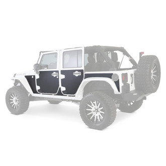 Smittybilt® - Magnetic Matte Black Trail Skin Kit