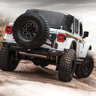Smittybilt® - XRC Gen2 Full Width Black Rear HD Bumper