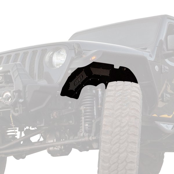 Smittybilt® - Aluminum Front Inner Fender Liners without Light Provisions