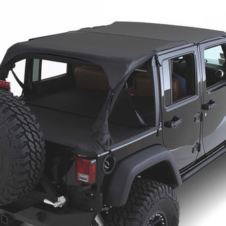 Smittybilt® - Outback Black Diamond Bikini Top