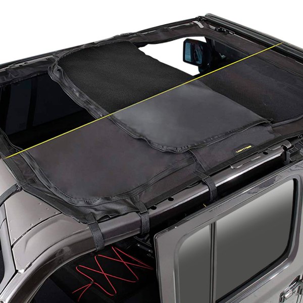 Smittybilt® - Cloak Front and Rear Extended Mesh Top