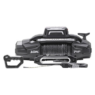 Smittybilt® - 10,000 lbs XRC Gen 3 Series Waterproof GEN3 10K SYNTHETIC with Synthetic Rope
