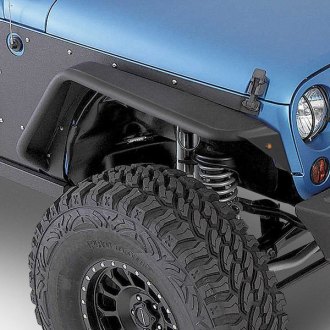 Smittybilt® - XRC Flux Tubular Textured Black Fender Flares