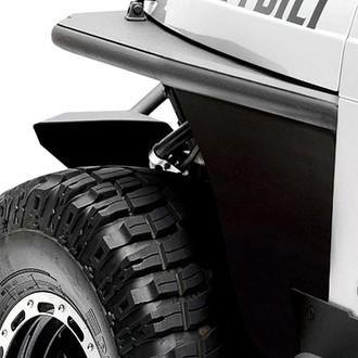 Smittybilt® - XRC Tubular Textured Black Front Fenders