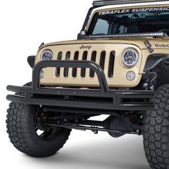 2014 Jeep Wrangler Custom 4x4 Off-Road Steel Bumpers – CARiD.com