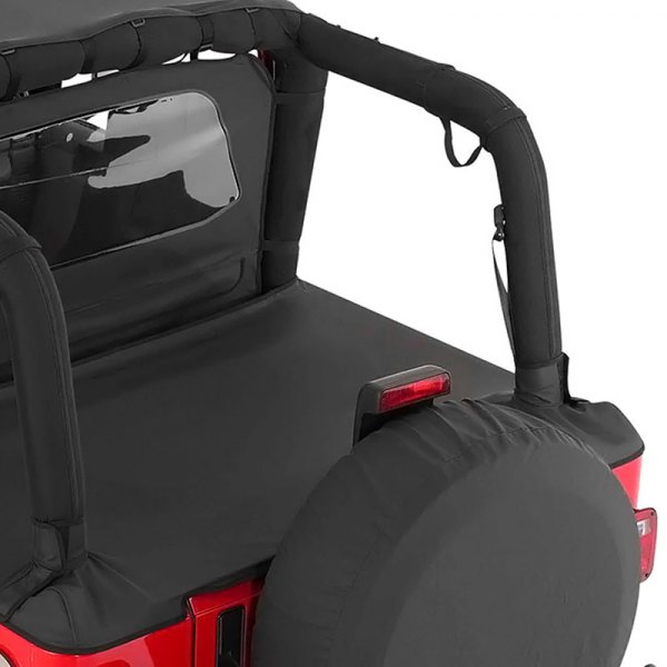 Smittybilt Jeep Wrangler 2007 Soft Roll Up Tonneau Cover