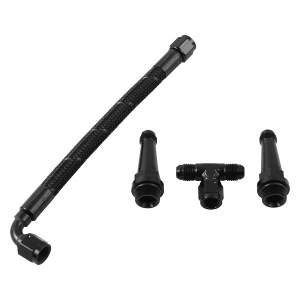 Sniper® - Stealth 4150 Braided Fuel Crossover Kit