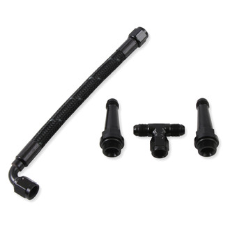 Sniper® - Stealth 4150 Braided Fuel Crossover Kit