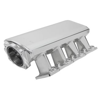 Sniper® - Hi-Ram Low Profile Sheet Metal EFI Fabricated Intake Manifold and Fuel Rail Kit