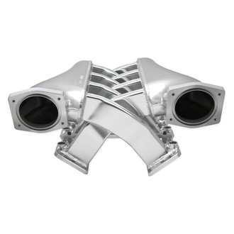 Sniper® - EFI Fabricated Dual Plane Intake Manifold and Fuel Rail Kit