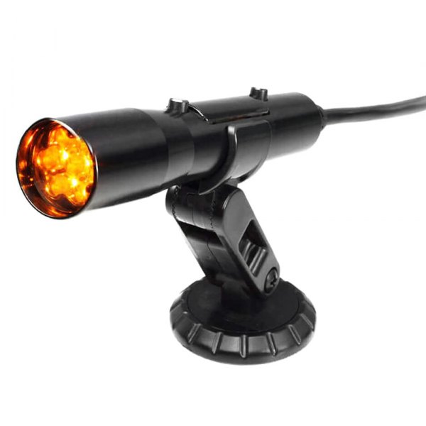 Sniper® - Standalone Black Tube Shift Light with Yellow LED, OBD-ll Plug Connection