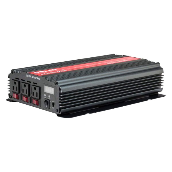 Solar® - 1500W 12V DC to 110V AC Inverter
