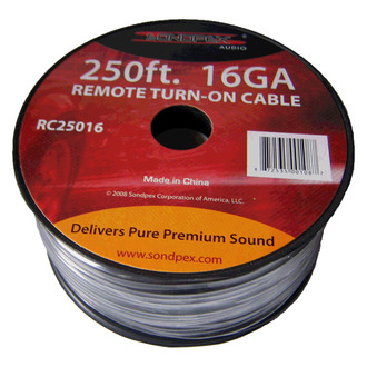 Sondpex® - High Performance 16 Gauge Remote Turn-On Cable Wire Spool