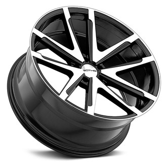 SC001 Gloss Black with Machined Face