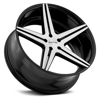 SC004 Gloss Black with Machined Face
