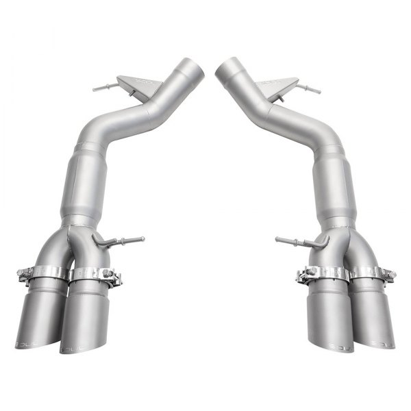 Soul Performance® - Stainless Steel Resonated Muffler Bypass Exhaust System, BMW 5-Series