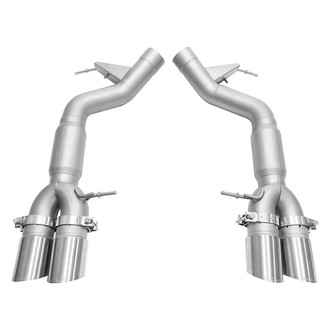 Soul Performance® - Stainless Steel Resonated Muffler Bypass Exhaust System with Quad Rear Exit