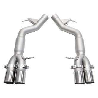 Soul Performance® - Stainless Steel Resonated Muffler Bypass Exhaust System with Quad Rear Exit