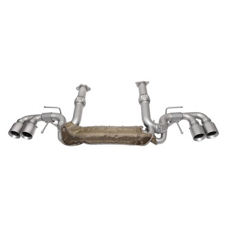 Soul Performance® - 304 SS Valved Header-Back Exhaust System with Quad Rear Exit