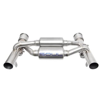 Soul Performance® - Titanium Valved™ Titanium Cat-Back Exhaust System with Split Rear Exit