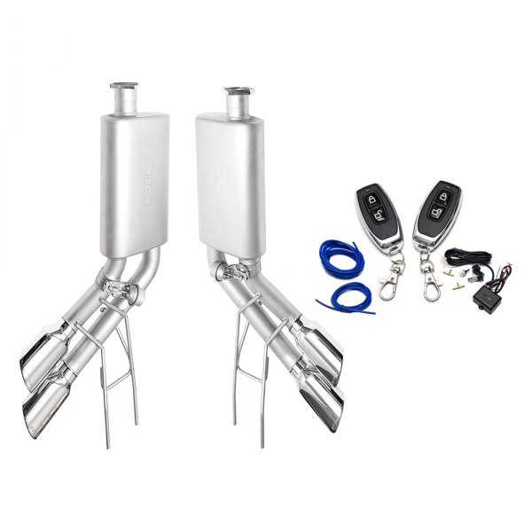 Soul Performance® - 304 SS Valved Resonator-Back Exhaust System