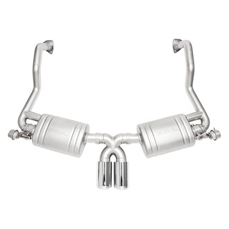 Soul Performance® - Stainless Steel Valved Exhaust System with Dual Rear Exit
