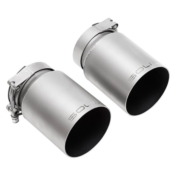 Soul Performance® - Round Straight Cut Single-Wall Signature Satin Exhaust Tips