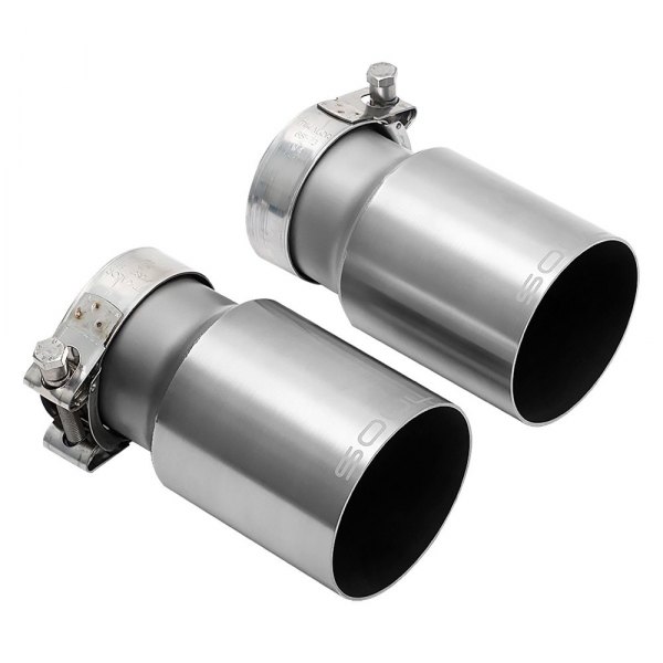 Soul Performance® - Round Straight Cut Single-Wall Brushed Exhaust Tips