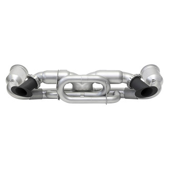Soul Performance® - Performance Competition™ 304 SS Non-Valved Catless Header-Back Exhaust System with Split Rear Exit