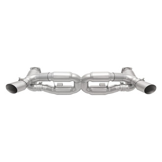 Soul Performance® - Stainless Steel Sport X-Pipe Exhaust System with Split Rear Exit