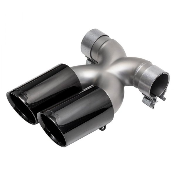 Soul Performance® - Double-Wall Black Chrome X-Pipe Exhaust Tips