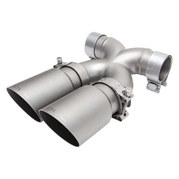 Soul Performance® - Round Angle Cut Single-Wall Signature Satin X-Pipe Exhaust Tips