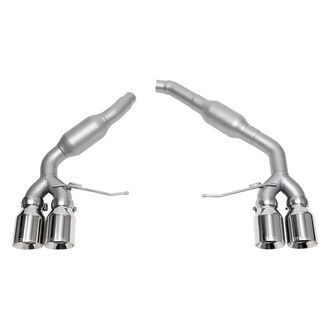 Soul Performance® - Stainless Steel Resonated Muffler Bypass Exhaust System with Quad Rear Exit