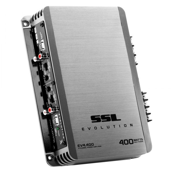 Sound Storm Lab® - Evolution Series 400W 4-Channel Class AB Mini Amplifier