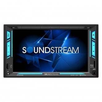 Soundstream® - 6.2" Touchscreen Display Double DIN Multimedia DVD Receiver with Bluetooth