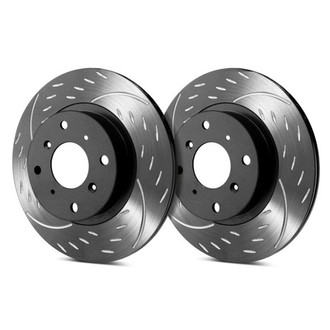Diamond Slot Rotors After Break-In