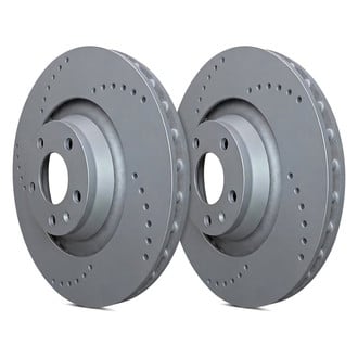 SP Performance® - Cross Drilled Brake Rotors