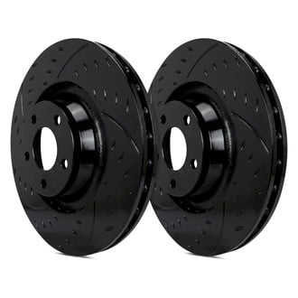 SP Performance® - Diamond Slot™ Brake Rotors