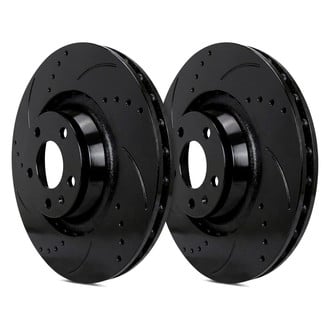 SP Performance® - Drilled and Slotted 1-Piece Brake Rotors