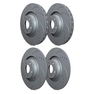 SP Performance® - Drilled and Slotted 1-Piece Brake Rotors