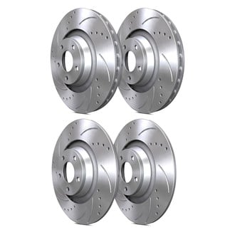 SP Performance® - Drilled and Slotted 1-Piece Brake Rotors