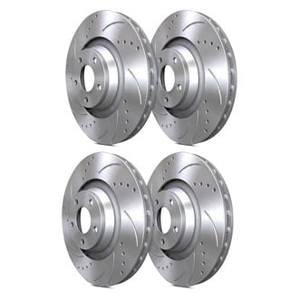 SP Performance® - Drilled and Slotted 1-Piece Brake Rotors
