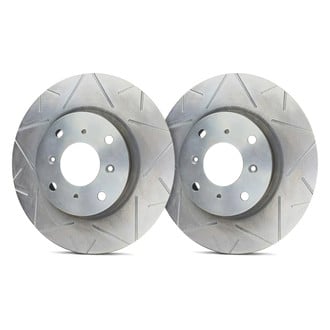 SP Performance® - Peak Slotted 1-Piece Front Brake Rotors
