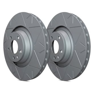SP Performance® - Peak Slotted 1-Piece Front Brake Rotors