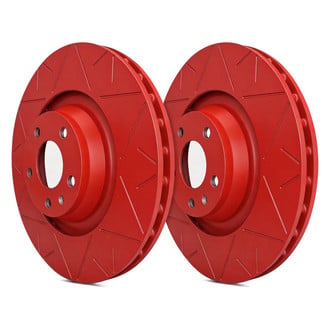 SP Performance® - Peak Slotted 1-Piece Front Brake Rotors