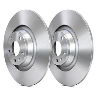 SP Performance® - Premium Plain 1-Piece Rear Brake Rotors