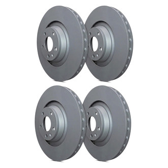 SP Performance® - Premium Plain 1-Piece Brake Rotors
