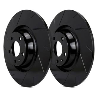 SP Performance® - Slotted 1-Piece Rear Brake Rotors